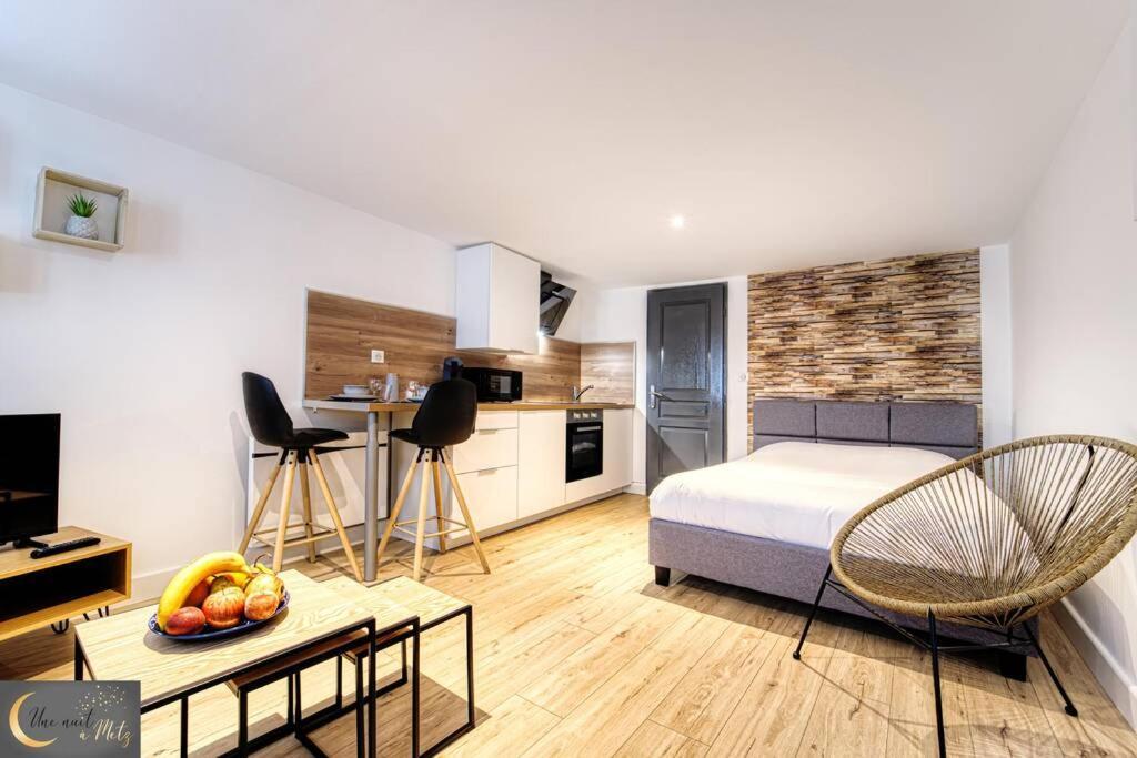 Mignon Studio Au Coeur De Metz Exteriör bild
